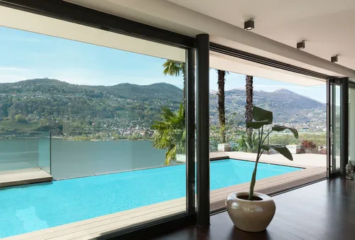 Glass balcony